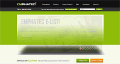 Desktop Screenshot of emphatec.com